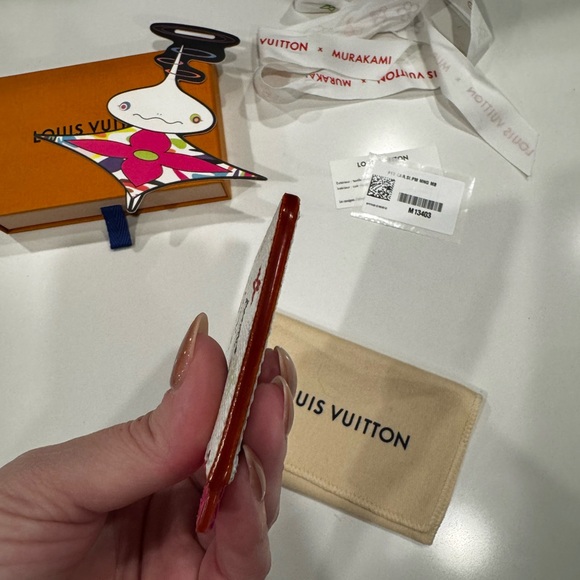 Louis Vuitton x Murakami Multicolored Cardholder NWT - Picture 6 of 10